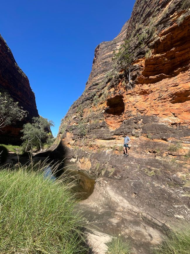 Up there, you can't avoid the water either