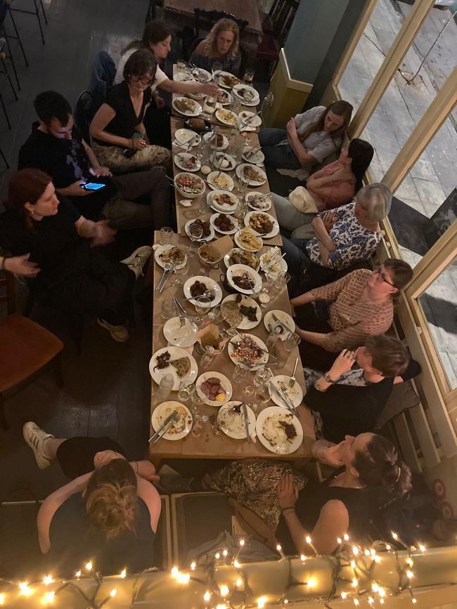 Tag 1: Ankunft in Athen und Abendessen mit Christos Avramidis (Journalist)