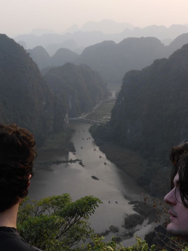 Superbe vue sur Tam Coc
