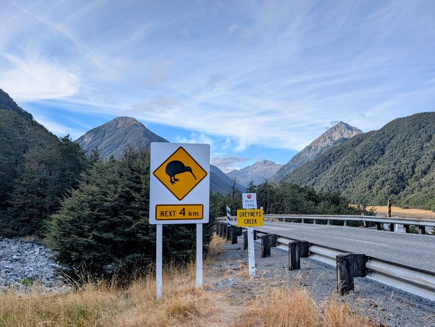 Timetravelling in Arthur's Pass