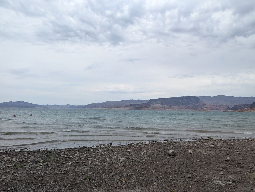 Kalifornien 2025, Tag 13, Las Vegas Sign, Hoover Dam und Lake Mead