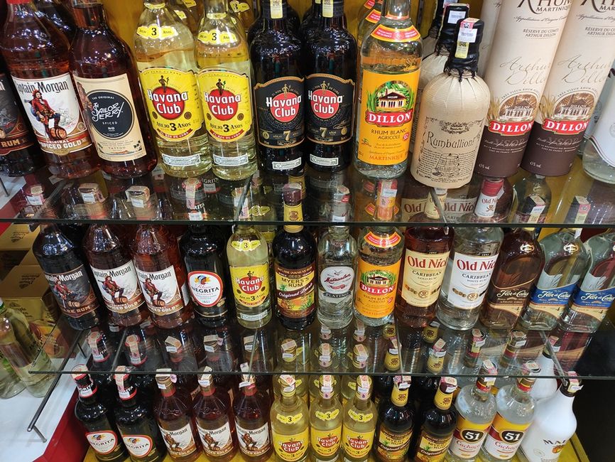 Alkohol in rauen Mengen