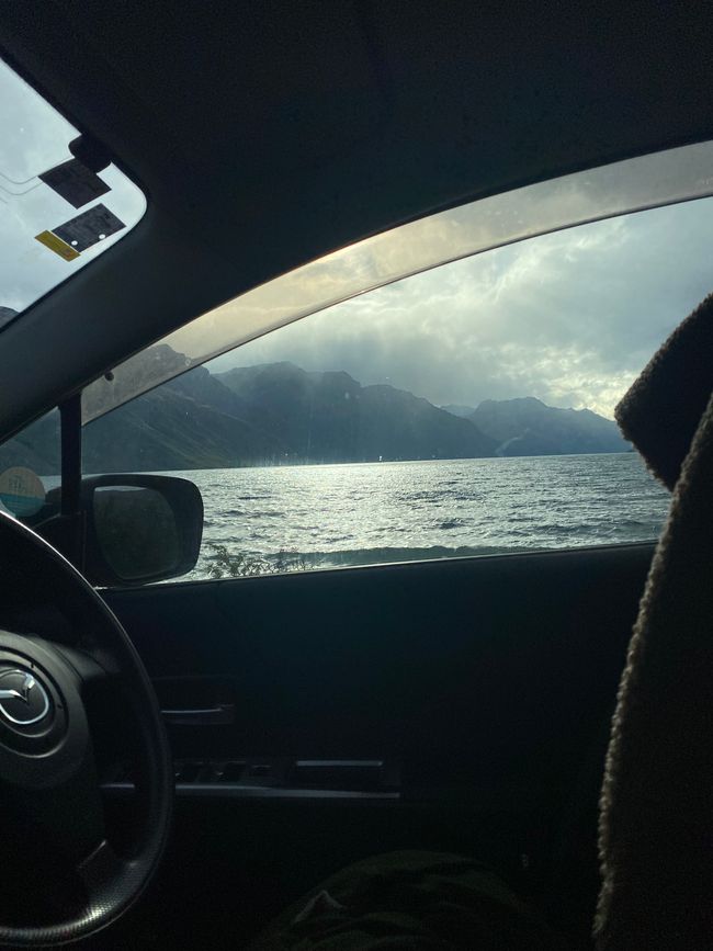Durch den Regen