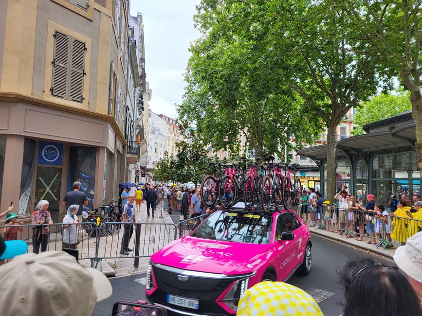 Tour de France in Vichy