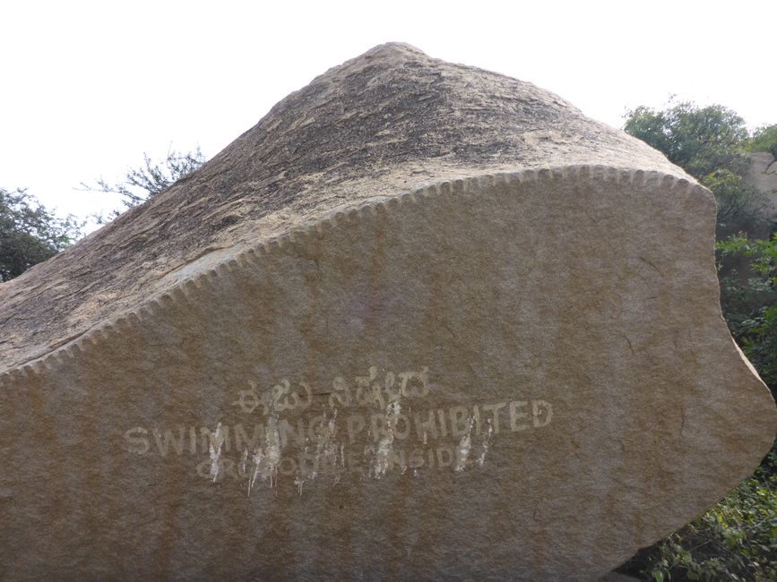 Das man so große Felsen spalten kann!