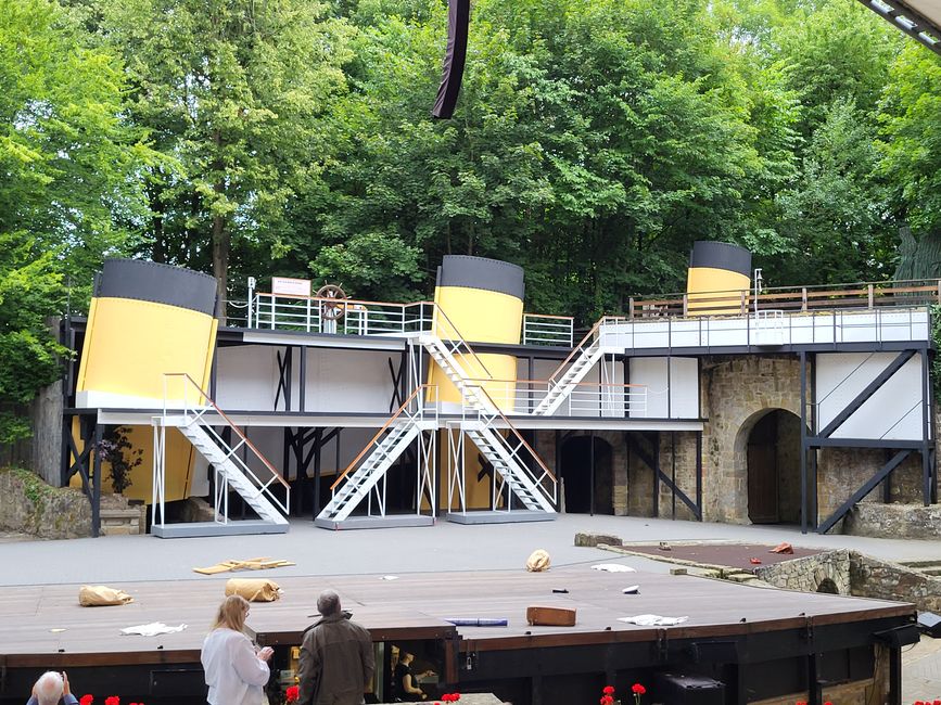 Bühnenbild "Titanic"