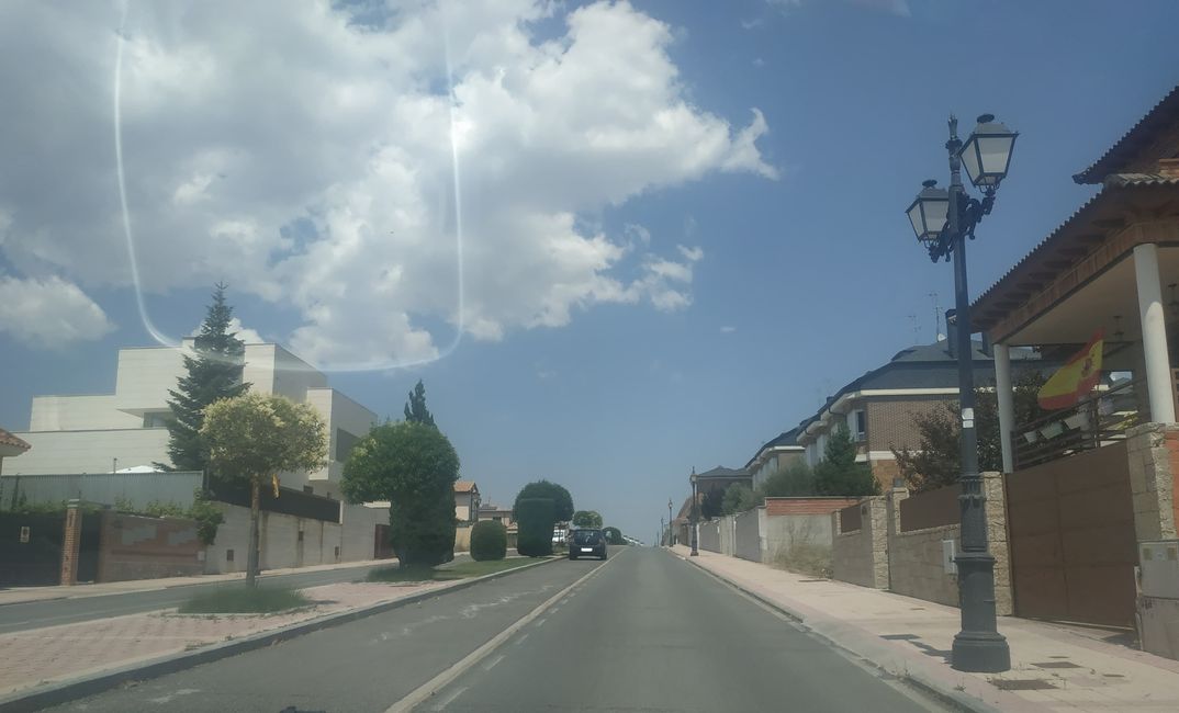 Photos from my car of Ávila (Castilla y León, Spain) (July 2024)