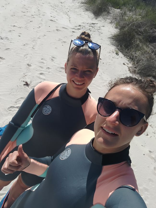 Partnerlook im Wetsuit