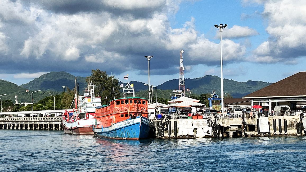 Koh Pha-Ngan, Hafen