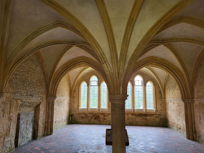 Chapter House Lacock Abbey - Location of the Mirror of Erised