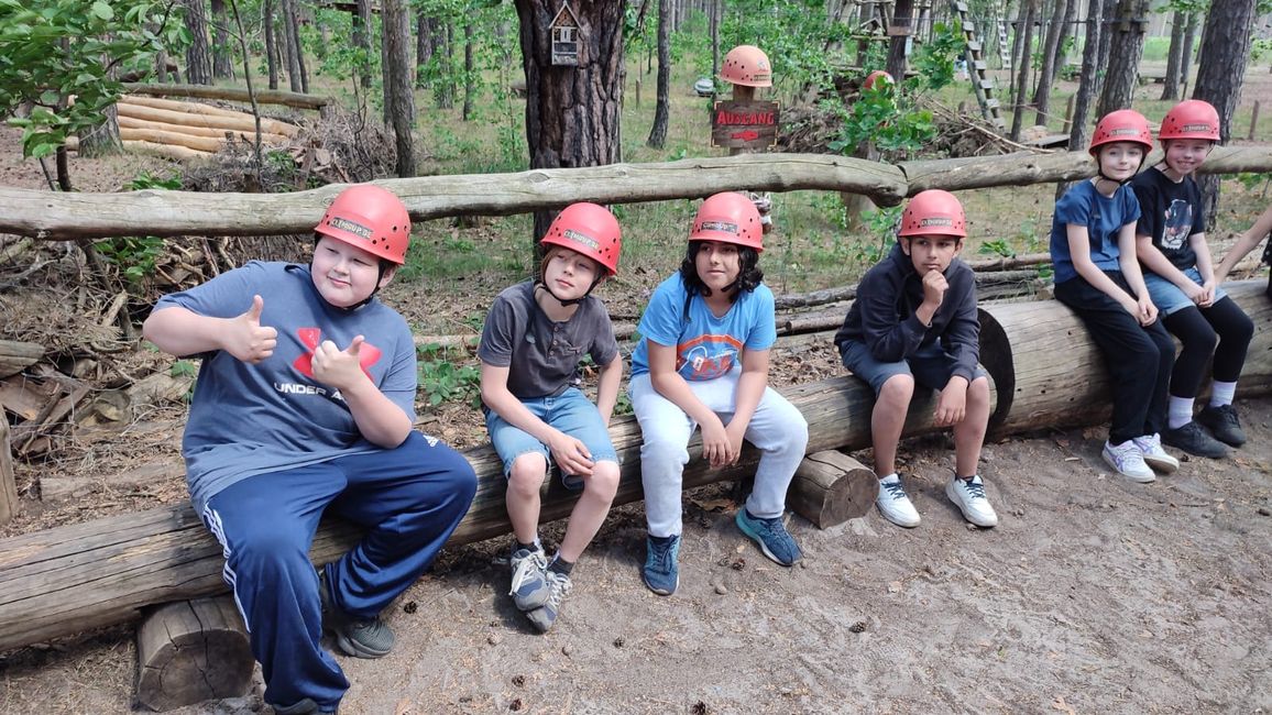 School trip to Petzow