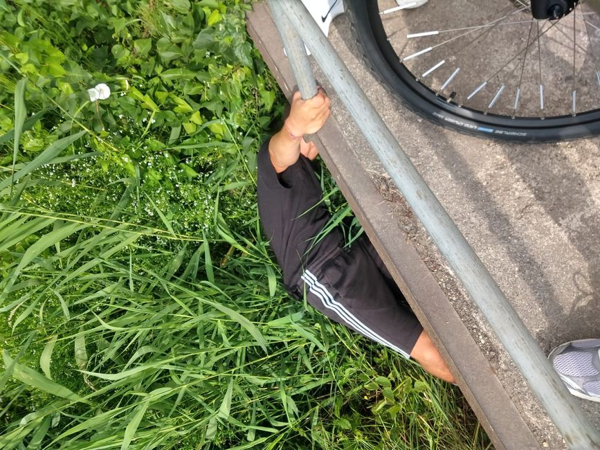 Tag 1 Grenzgang ( Hinfahrt)