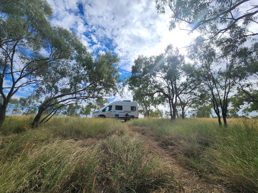 Tag 16, 10. Mai, Camooweal Billabong