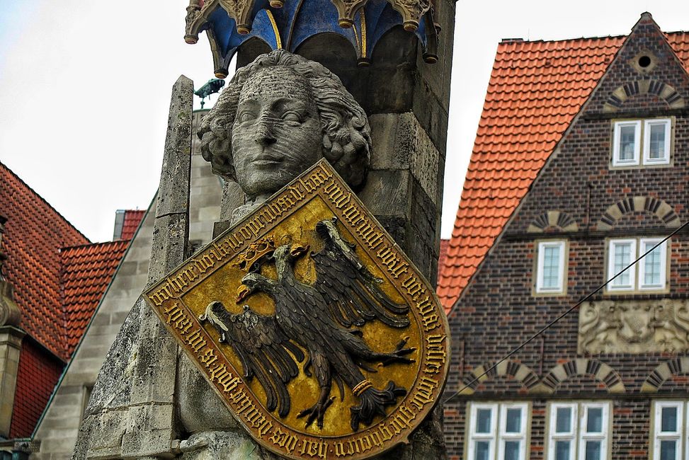 Der steinerne Roland steht für Freiheit!