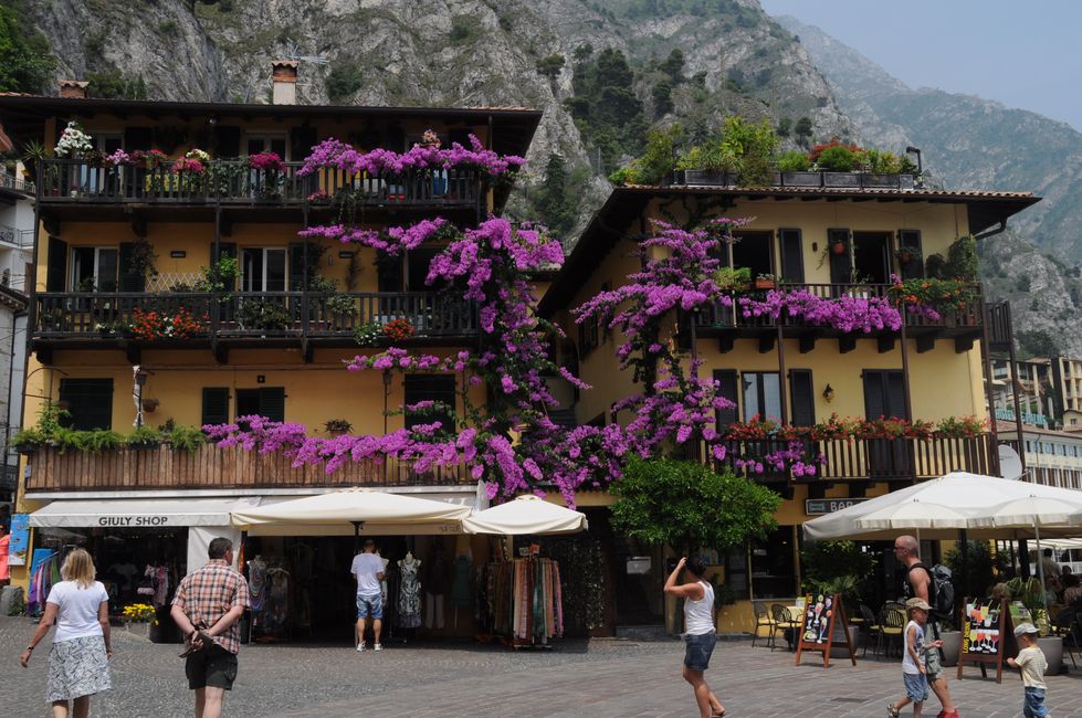 Torbole am Gardasee im Juli 2013