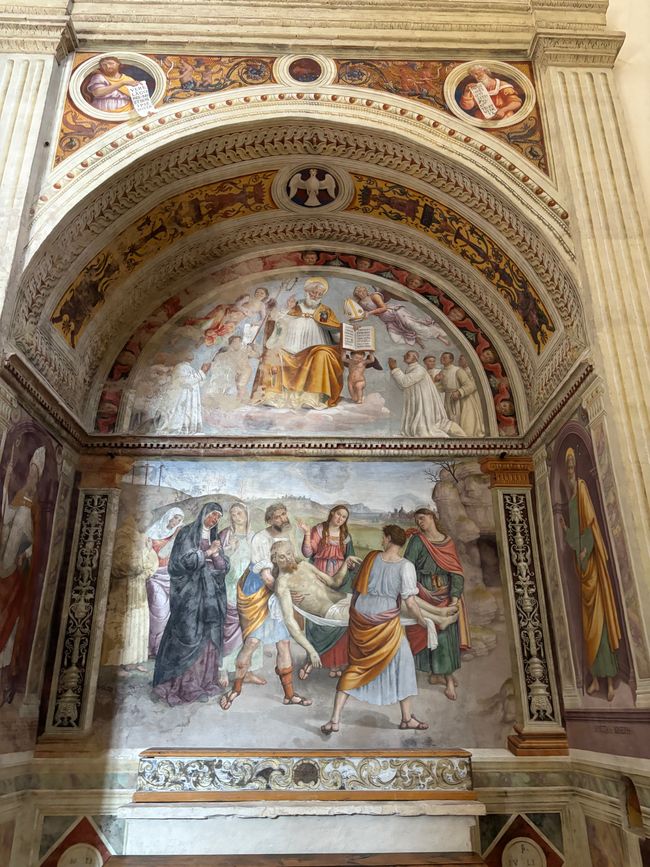 „Die Grablegung“ in von Spagna in Trevi