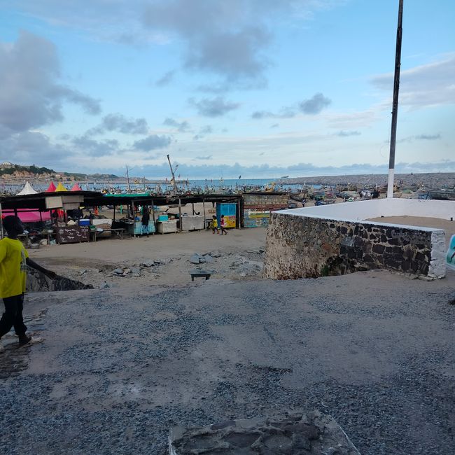 Der Blick aus der Door of No Return