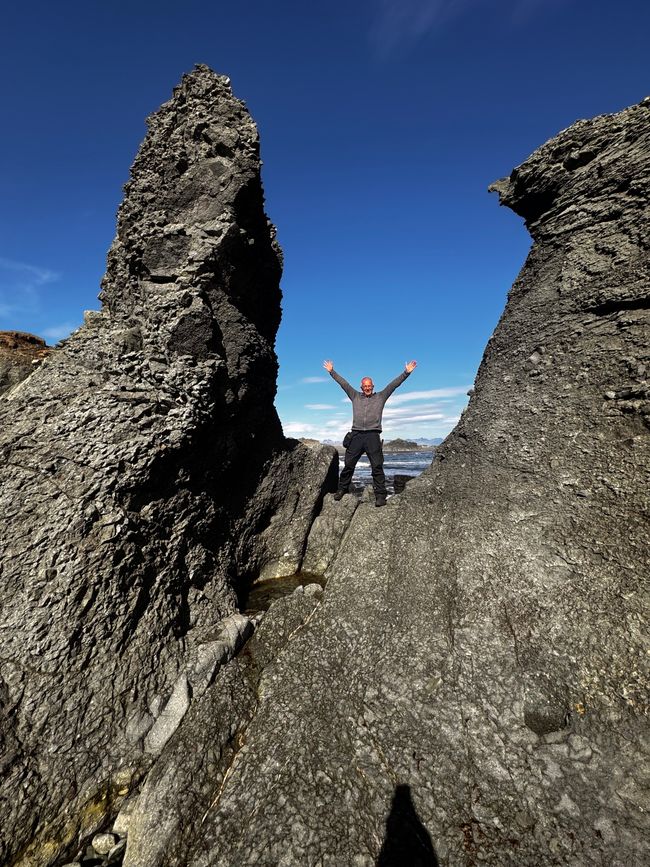 ...oggi ci dirigiamo verso sud verso Stokksnes e...