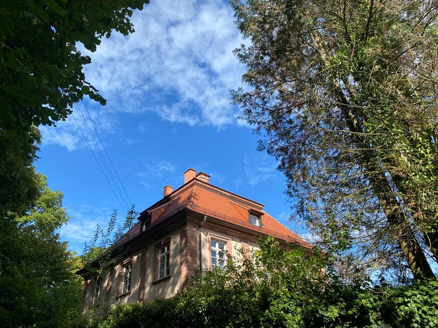 Das Lusthaus etwas oberhalb des Klosters Frauenalb