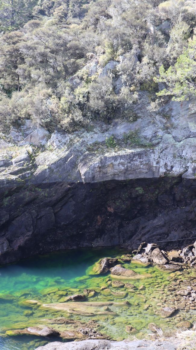 Aratiatia Rapids - hier noch "ohne Wasser"