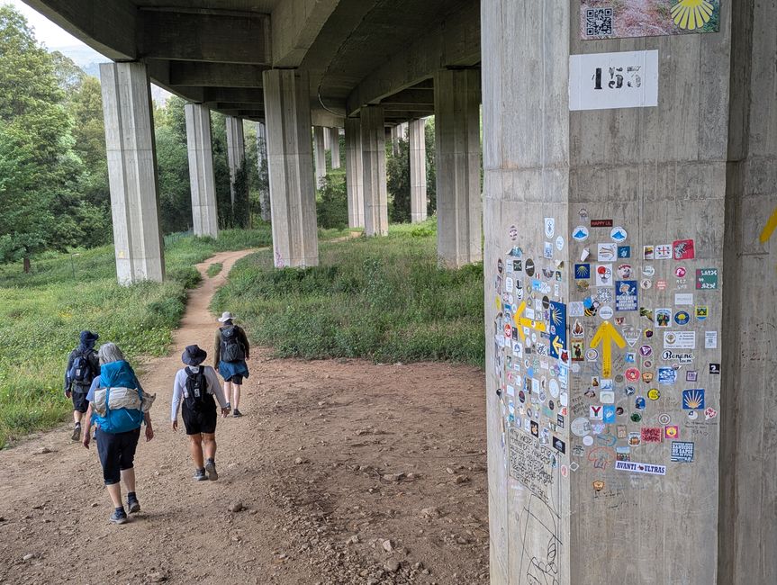 Bilanz auf der Passstraße (Camino Portugues 5)