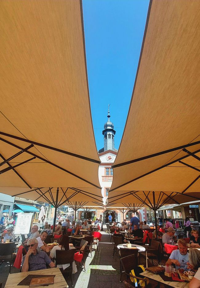 In piazza del mercato