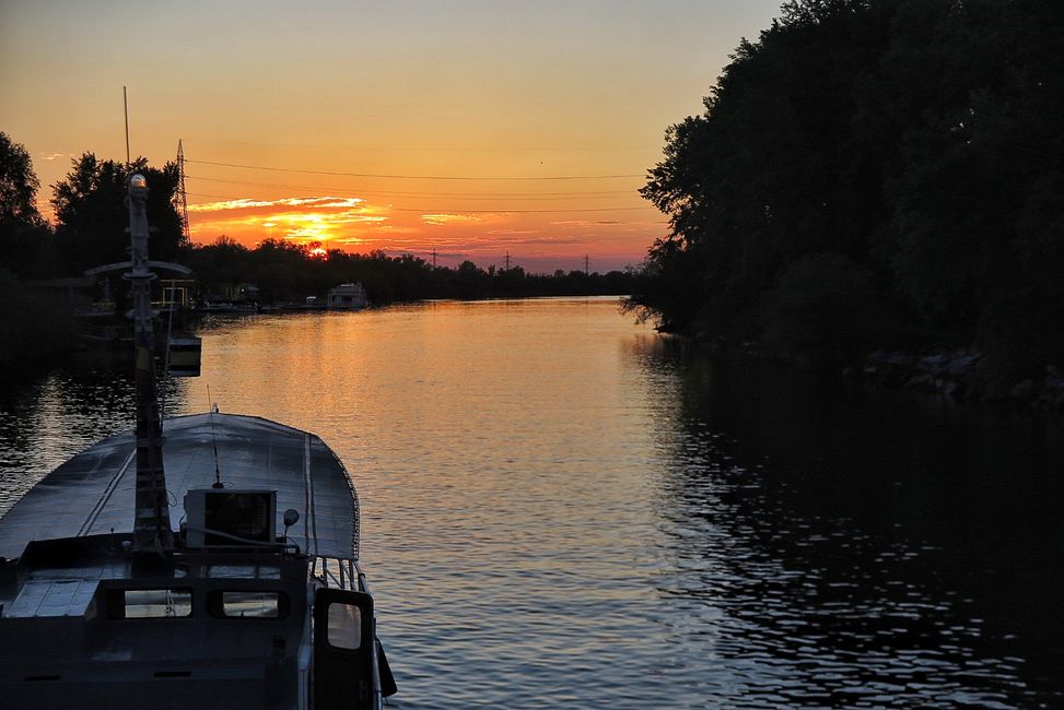 Das Donaudelta auf rumänischer Seite