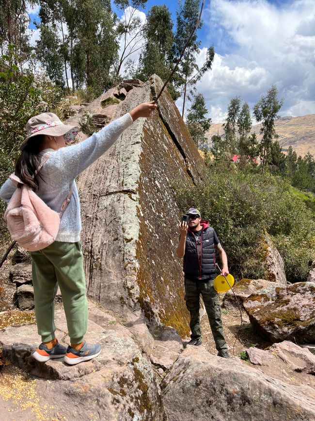 Day 17 
Mysterious hiking trail with "waterfall" somewhere in the Andes near Cusco