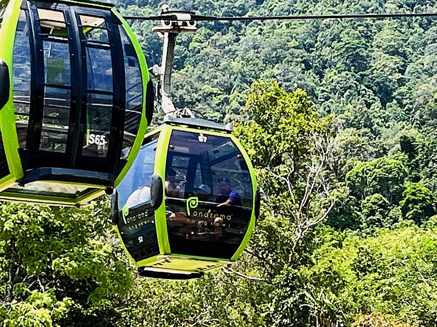 SkyCab auf den Gunung Machinang
