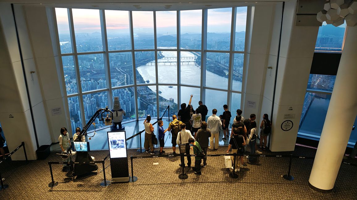 Blick vom "Seoul Sky"