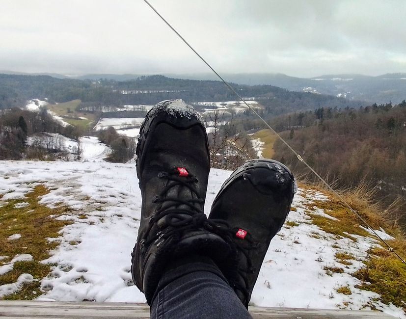 Himmlische Burgmomente bei Ulf, Jesus und den Ziegen