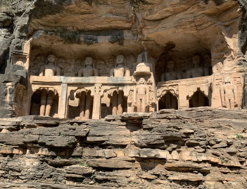 Gwalior Fort: Siddhanchal Jain Temple Cavex