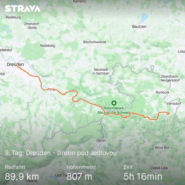 Day 9: from Dresden to Jiretin pod Jedvolou - what does that have to do with Exodus 90?