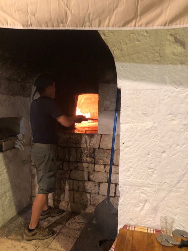 Die Pizza ist in 2,5 Minuten fertig