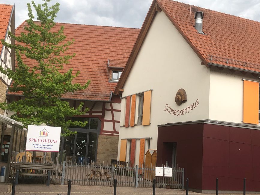 - and opposite the SCHNECKENHAUS, a family center