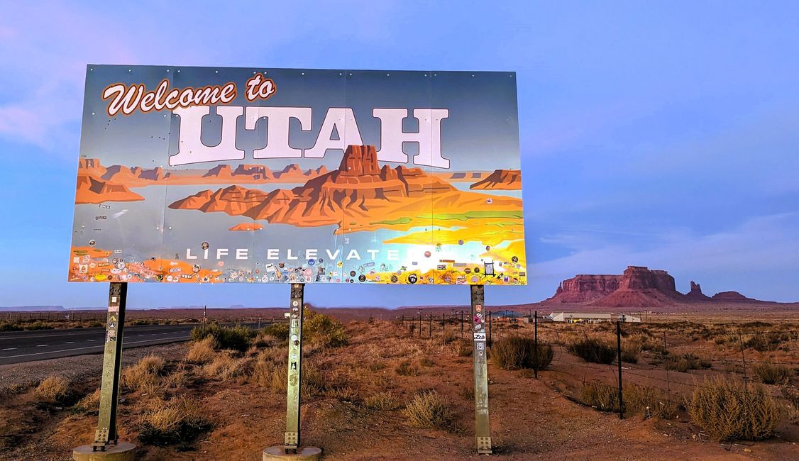 Utah sign