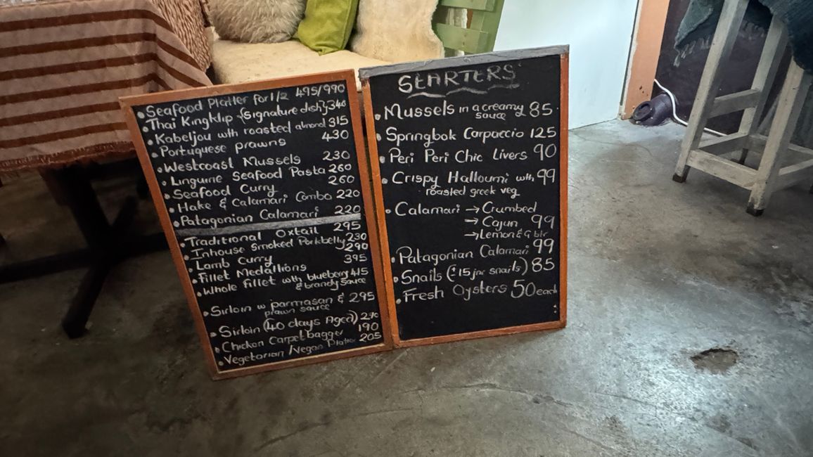 Mal eine andere Speisekarte