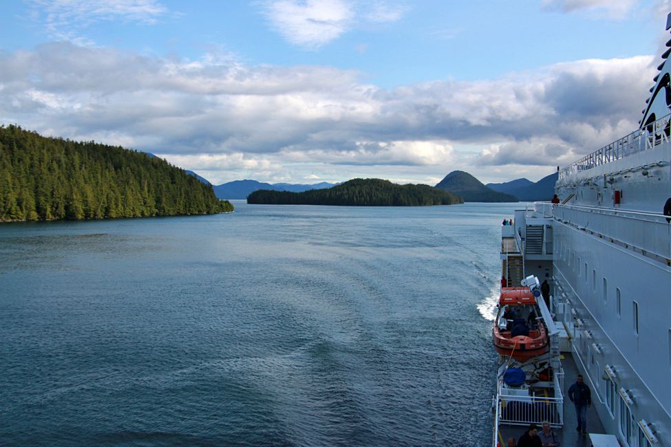 Etiqueta 13: Port Hardy - PASAJE INTERIOR - Prince Rupert