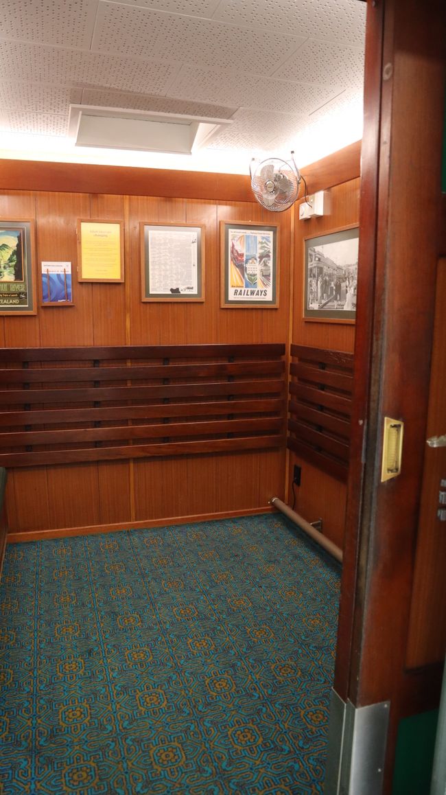 Innen im Durie Hill Elevator