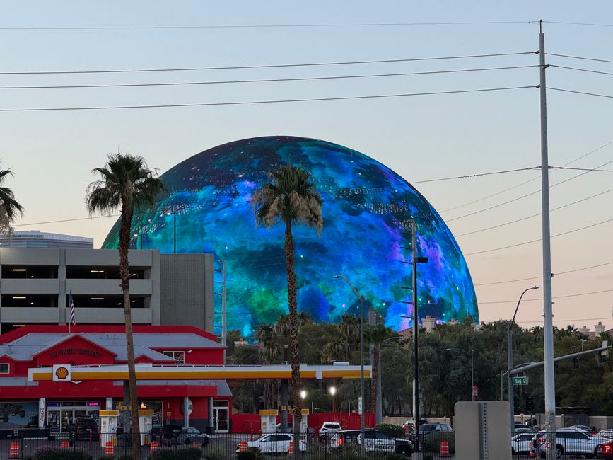 The Sphere – Kinoerlebnis in einer gigantischen LED-Kugel