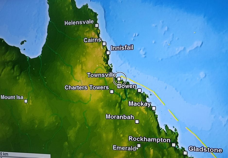 Day 102 of 175: Cruise around the world - Townsville/Australia