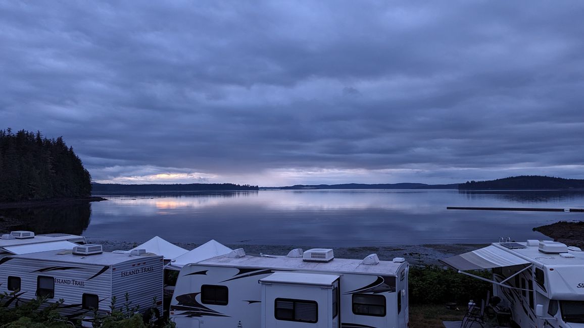 Tag 12: Alder Bay - Whale Watching in the Johnstone Strait