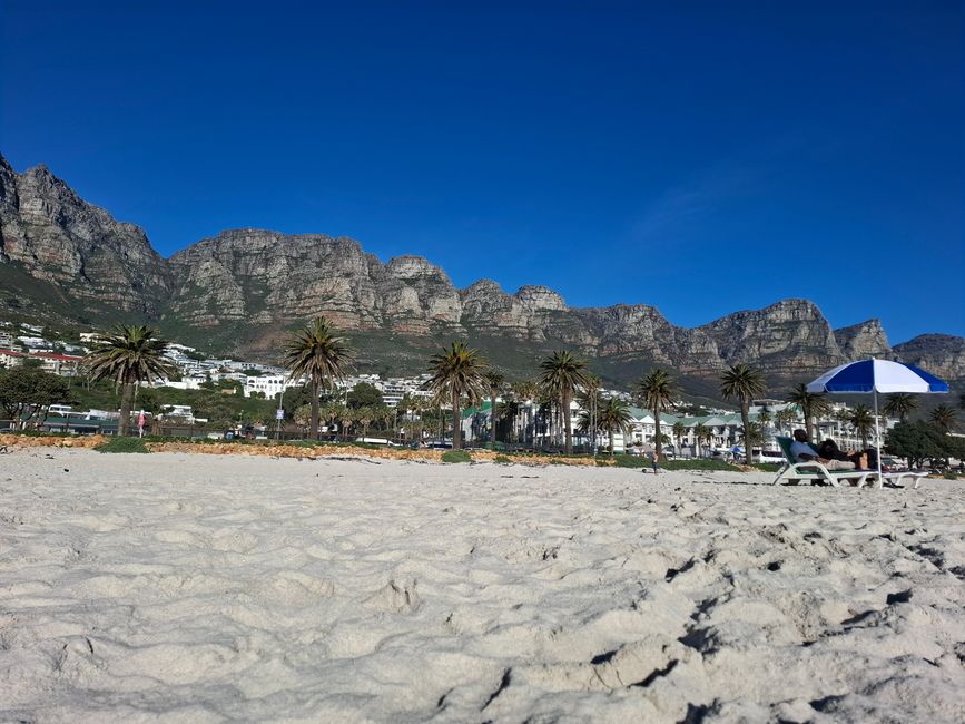 Beach vibes at Camps Bay