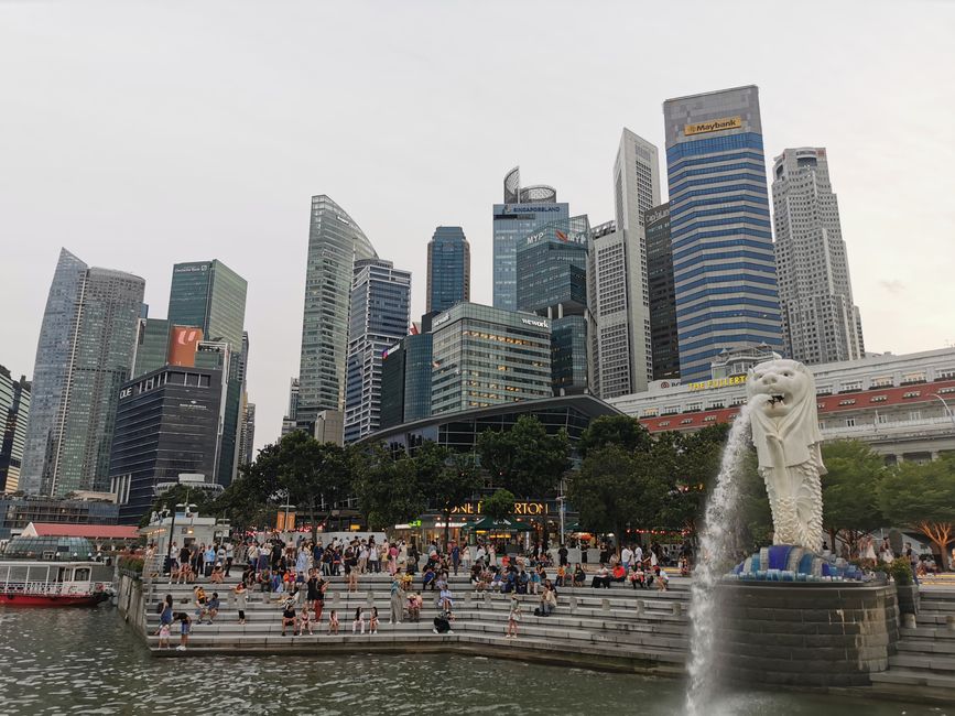 Streifzüge am zweiten Tag durch Singapur