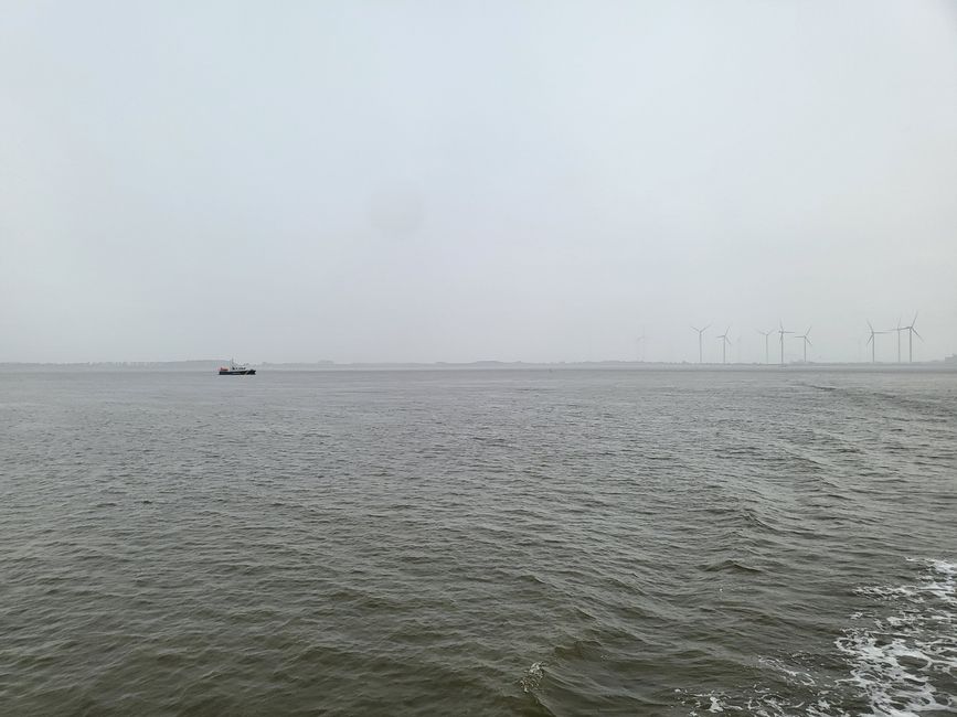 Tschüß Niederlande: da weint selbst der Himmel