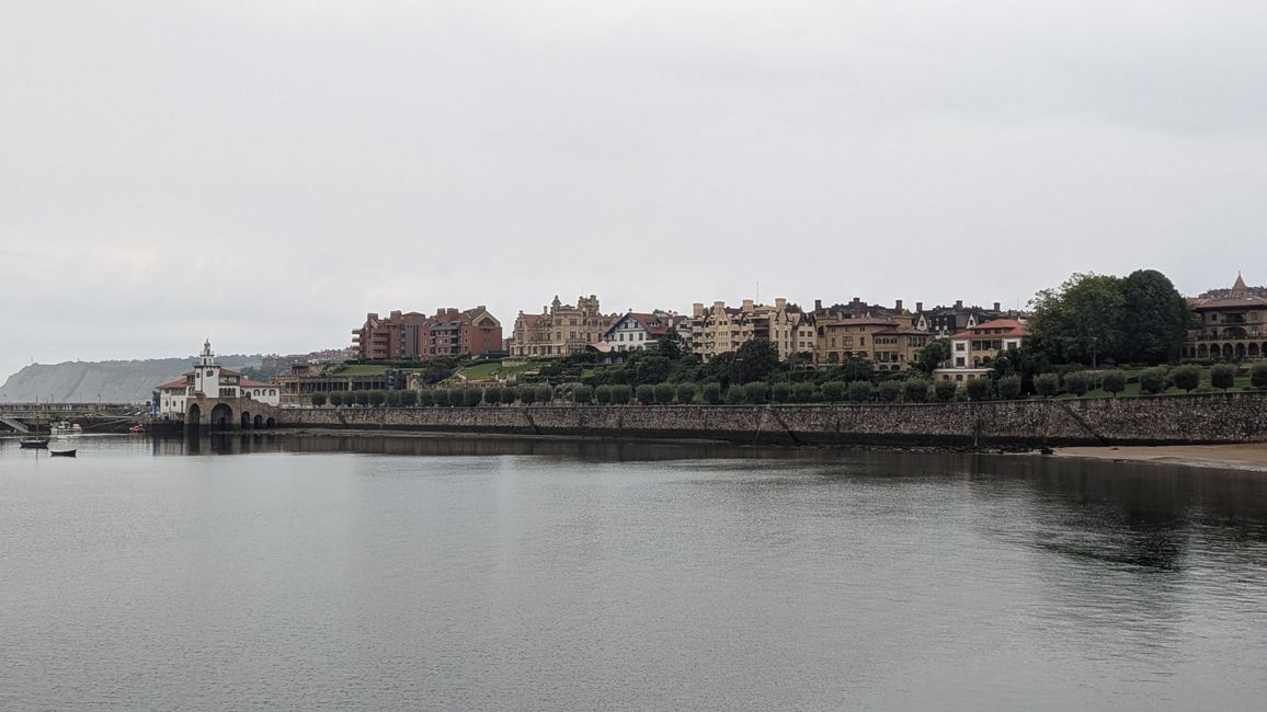 1. Etappe von Bilbao bis Getxo auf dem Camino del Norte