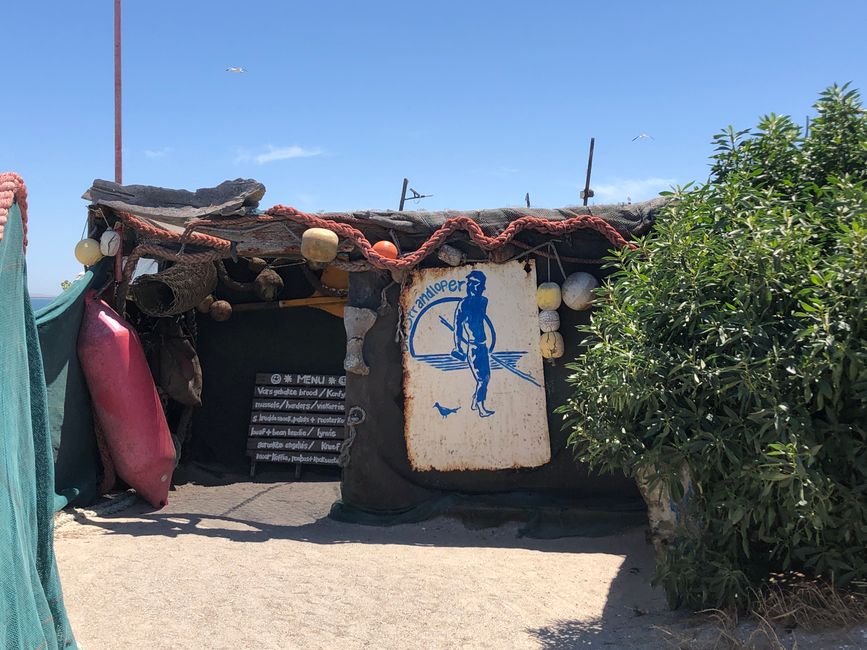 Die Strandloper - der Eingang