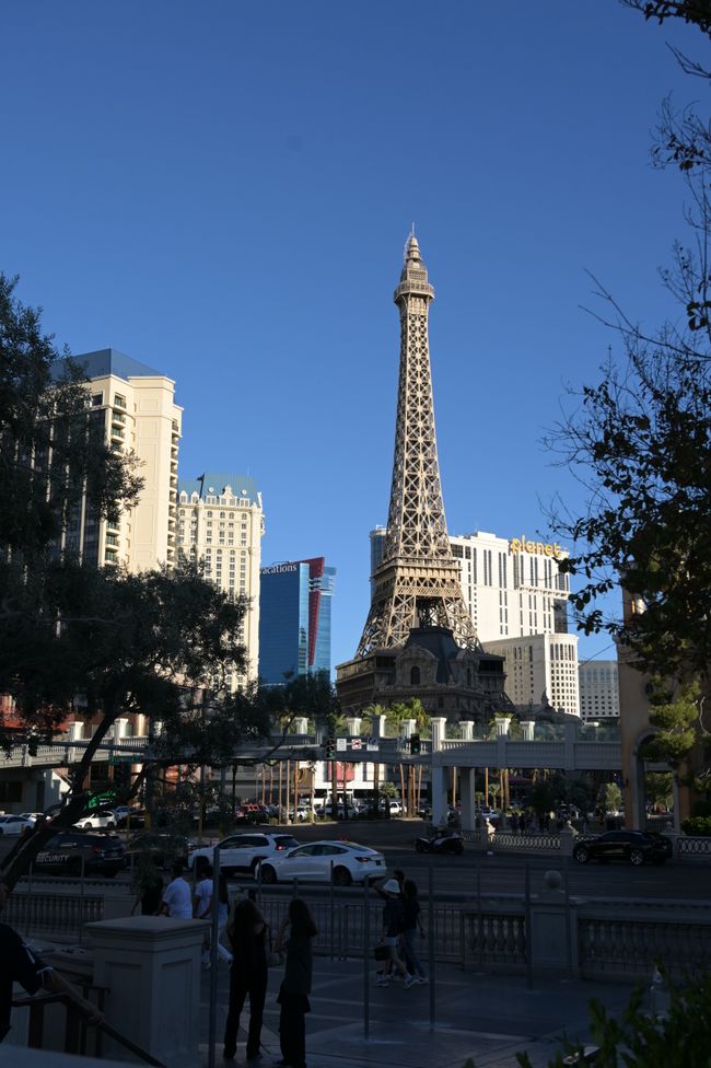 Eiffelturm im Hotel Paris