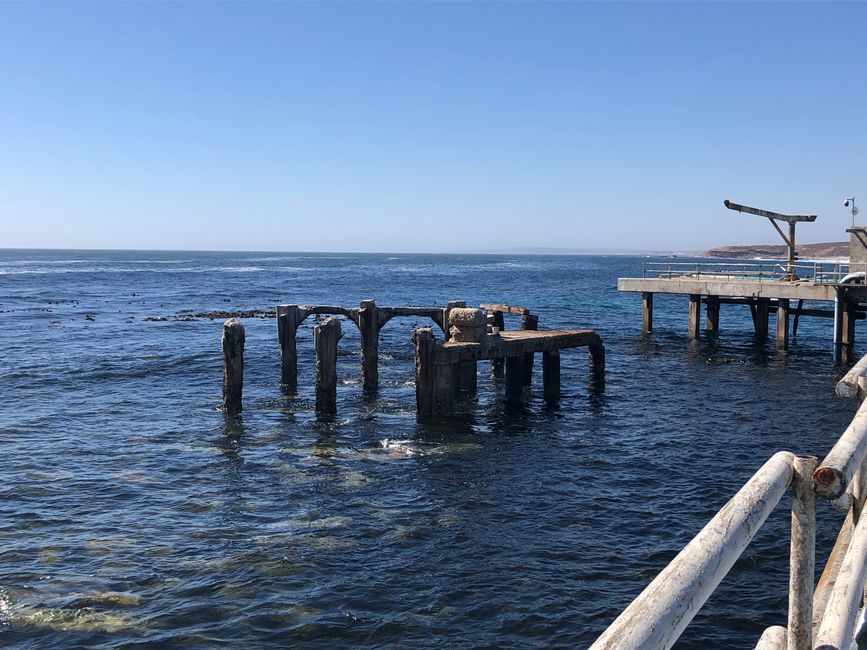 Auf der Jetty