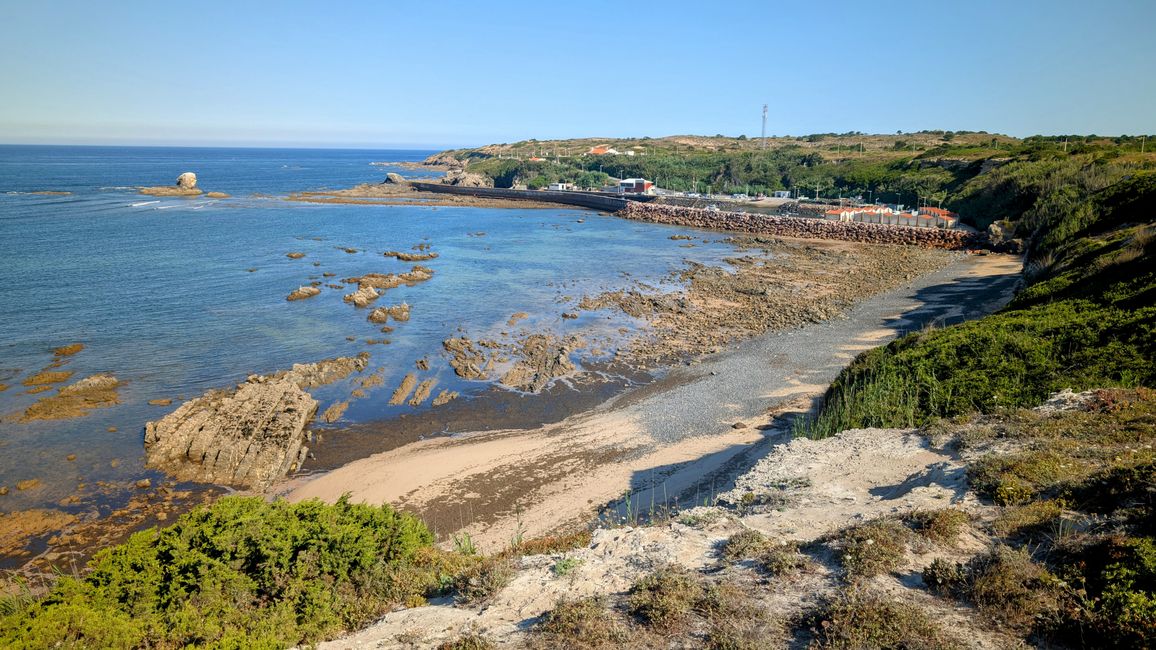 11. Étape de Villa Nova de Milfontes à Porto Covo